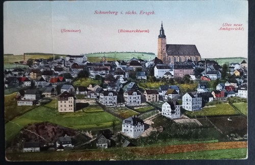 Ansichtskarte schneeberg - ansichtskarte,