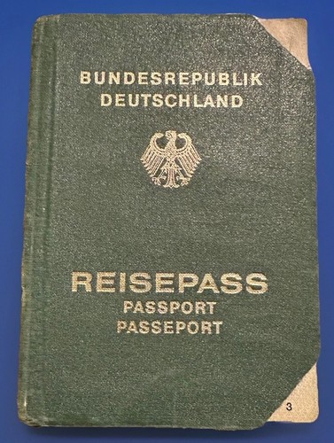 Brd reisepass passport - brd, reisepass/passport