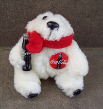 COCA-COLA süßer POLARBÄR ?‍❄️ EISBÄR Plüschtier Schlüsse Tasche ? Anhänger?