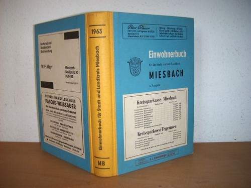 Miesbach einwohnerbuch für - miesbach,,