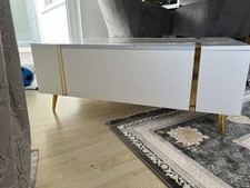 Couchtisch ONYX auf goldenen