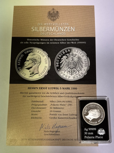 Hessen ernst ludwig 5 - iv., mark