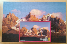 Sammler Rarität sehr alt F X Schmid Puzzle 1500 Teile Hochgebirge vollständig