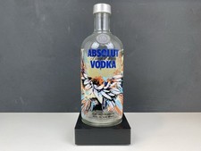 [leer] Absolut Vodka Blank 2 0,7L Limited Edition Flasche