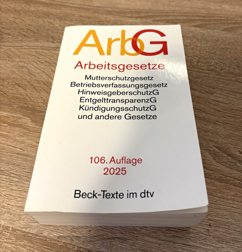 Arbg arbeitsgesetze - arbg,