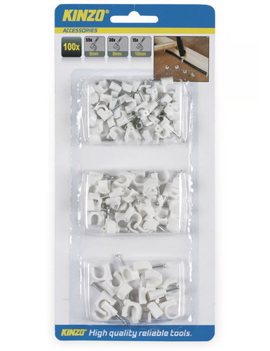 Kinzo nagelschellen set - kinzo, 100
