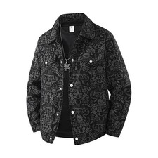 2025 Neue Cord bedruckte Jacke