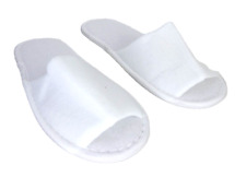 Hausschuhe Spa Hotel Gast Soft Open Toe Einweg Reise Slipper Weiß Unisex