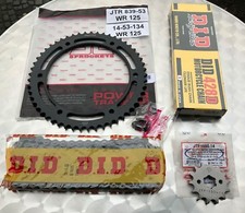 DID Kettensatz Yamaha WR 125 R / X, WR125, '09-17, 14-53-132, Kettenkit, DE07