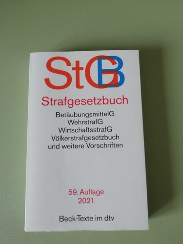 Beck texte strafgesetzbuch - strafgesetzbuch,