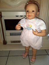 Künstlerpuppe " Kara's First Steps" von Waltraud Hanl, alle Zertifikate !