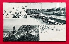 Riesa 1909 landungsplatz - ak,