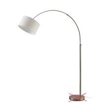 Lindby Bogenstehlampe Railyn