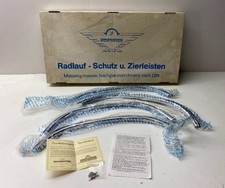 FENDERTRIM SPANGENBERG Radlauf Chrom Zierleiste für MERCEDES W201 190 NOS