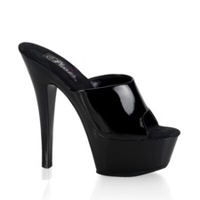 PleaserUSA Damen Plateau-Mules