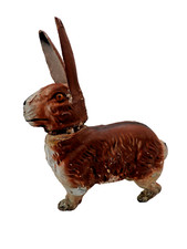 +ANTIK+ Osterhase / Pappmaché / Candy Container / Figur / Glasaugen um 1930