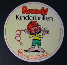 Werbe-Aufkleber Pumuckl