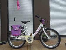 Puky Skyride 20-3, 20 Zoll Mädchenfahrrad, 3-Gang, Weiß/Pink