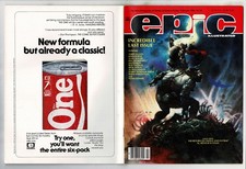 Epic Illustrated 34 (Marvel 1985) magazine anthology, Last Galactus Story etc.