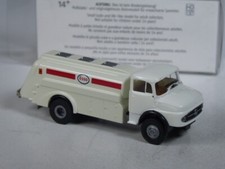 (YG-29) Brekina 47037 Mercedes L322 Tankwagen Esso weiß in OVP