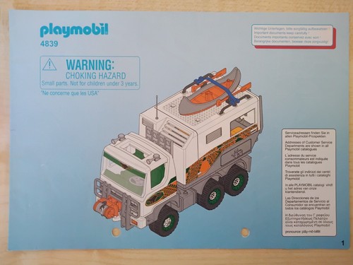 Playmobil bauanleitung 4839 - bauanleitung,