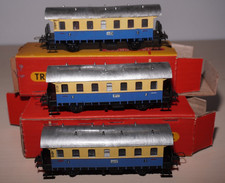 RF16] 3x Trix Express H0 umlackierte Personenwagen ( Länderbahn ) in EVP