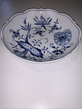 Original Meissen Porzellan –Zwiebelmuster– 17 cm – 1. Wahl – Handbemalt