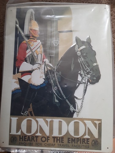 Seltenes blechschild london - seltenes,