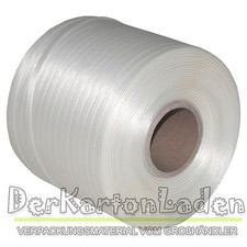 4 Rollen 9 mm 500 m 275 KG Ballenpresse Textil Band Umreifungsband Polyesterband