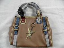 KOSSBERG schöne  Kunstledertasche hellbraun TOP ST1020