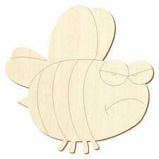 Holz Biene V4 - Deko Basteln