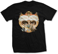 Michael Jackson 'Dangerous' (Schwarz) T-Shirt - NEU & OFFIZIELL!