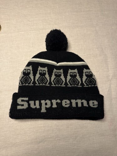 Supreme owl pom beanie fw11 - owl,