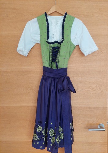 Dirndl 38 mit schürze - gr.,