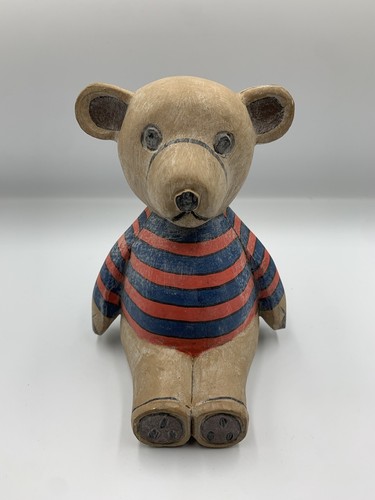 Holz teddybär figur vintage - holz,