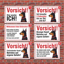 Vorsicht "Hier wache ich"