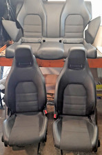 Mercedes W204 C-Klasse C180 Coupe Sitzgarnitur Teilleder Set Sitze Sitzheizung