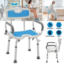 Duschhocker mit Lehne für