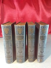 4 Antike Bücher Schillers Werke Band 1-12 Don Carlos Berlin Leipzig (5444)