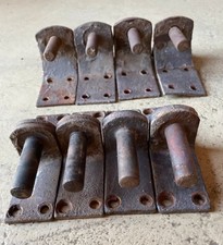 8 Scharniere für Tore / Türen* Beschläge für Garage / Schuppen / Stall / Carport