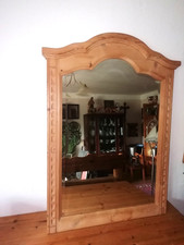 Wandspiegel gefast mit Massivholzrahmen Kiefer