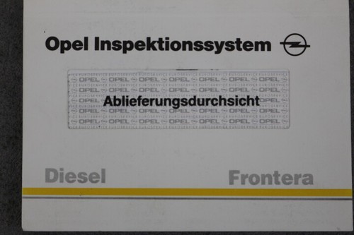 Opel frontera diesel - opel,