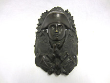 BRONZE-FIGUR - NAPOLEON BONAPARTE - "TÜRSPION" 19.Jhd. - massiv Bronze - RARITÄT