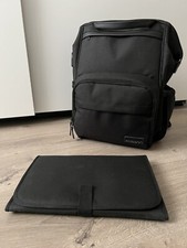Schwarz Osann Wickelrucksack Backpack inklusive Wickelunterlage