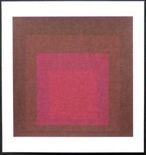 JOSEF ALBERS  Farb-Druckgrafik
