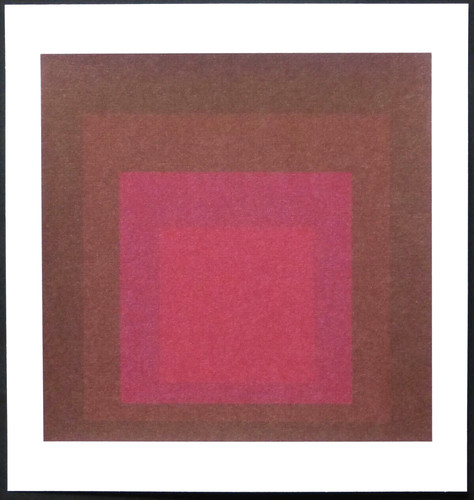 Josef albers farb druckgrafik - , farb-druckgrafik