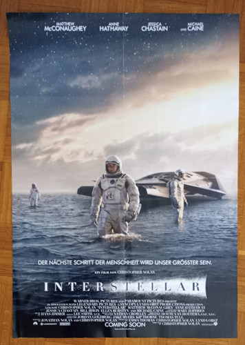 Filmplakat interstellar - filmplakat,