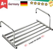 Ausziehbar Wäscheständer Wäschetrockner Edelstahl Balkon wäschetrockner  