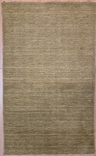 Perser Gabbeh Teppich Schurwolle uni melierte Naturtöne