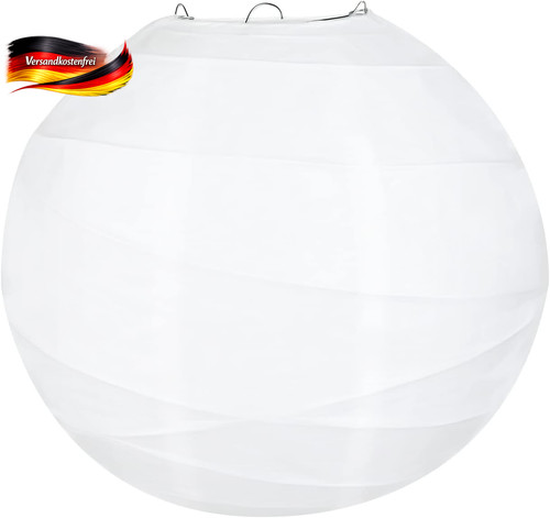 Runder papierlampenschirm 30cm - papierlampenschirm,
